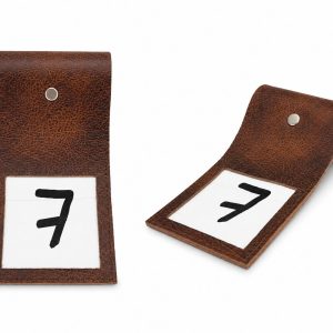 Número de Mesa de Piel | Accesorios para Restaurante